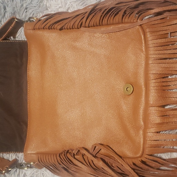Cowhide fringe leather purse - Picture 5 of 11